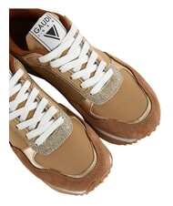 GAUD&Igrave; I DEA Sneaker in pelle cognac/taupe - Scarpe Donna - 3