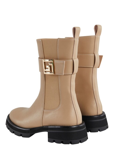 ARIEL Stivaletto tronchetto, in pelle sand - Scarpe Donna