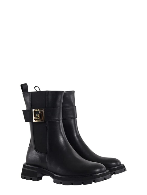 ARIEL Stivaletto tronchetto, in pelle NERO - Scarpe Donna