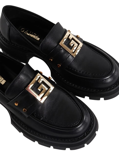 ARIEL Mocassino in pelle NERO - Scarpe Donna
