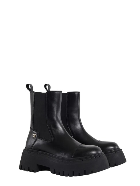 CORINNE Stivaletto tronchetto, in pelle NERO - Scarpe Donna