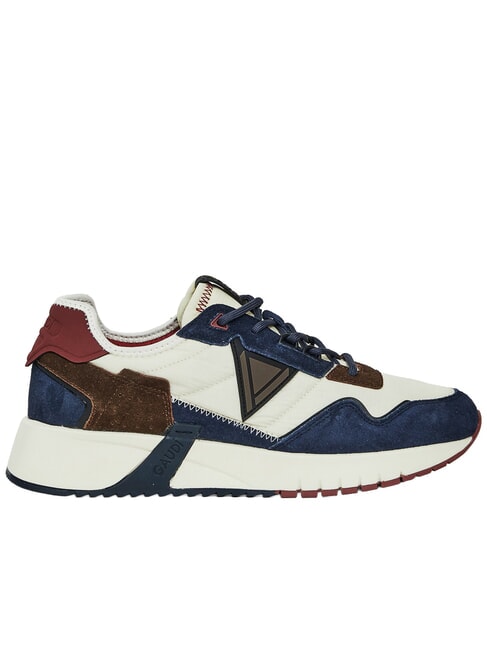 ICONICA Sneaker misto pelle navy/tofu - Scarpe Uomo