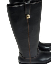 GAUD&Igrave; FIONA GREEDY Stivale cavallerizzo NERO - Scarpe Donna - 3