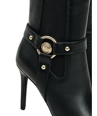 GAUD&Igrave; COLETTE Stivaletti tronchetti, in pelle NERO - Scarpe Donna - 3