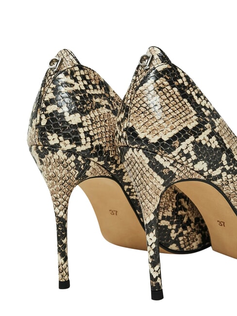 DALIA PYTHY D&eacute;collet&eacute; in pelle NATURAL - Scarpe Donna