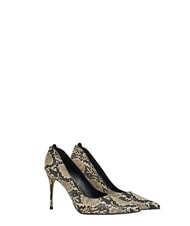 GAUD&Igrave; DALIA PYTHY D&eacute;collet&eacute; in pelle NATURAL - Scarpe Donna - 2