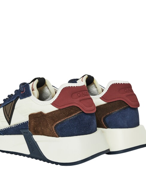 ICONICA Sneaker misto pelle navy/tofu - Scarpe Uomo