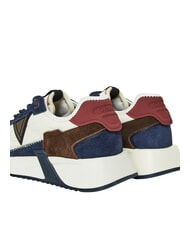 GAUD&Igrave; ICONICA Sneaker misto pelle navy/tofu - Scarpe Uomo - 3