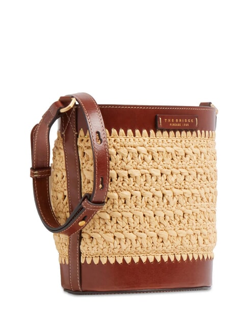 LUNA  Secchiello a tracolla MARRONE - Borse Donna