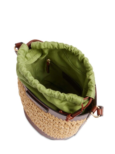 LUNA  Secchiello a tracolla MARRONE - Borse Donna