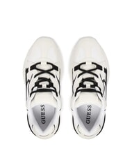 GUESS CARRLI6 Sneakers WHITE/BLACK - Scarpe Donna - 4