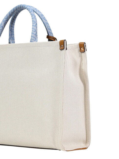 RIDHI Borsa a mano, grande, con tracolla neutro/denim - Borse Donna