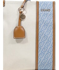 LIUJO RIDHI Borsa a mano, grande, con tracolla neutro/denim - Borse Donna - 6