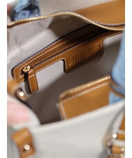 LIUJO RIDHI Borsa a mano, grande, con tracolla neutro/denim - Borse Donna - 7