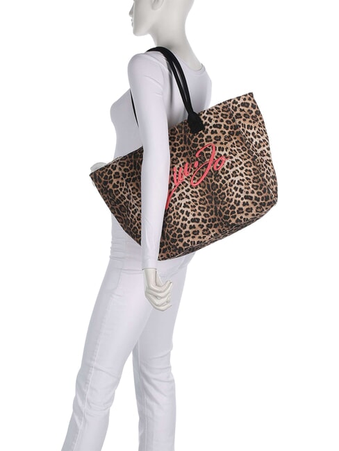 PLENTIA Borsa a spalla shopping animalier - Borse Donna
