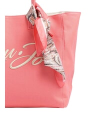 LIUJO PLENTIA Borsa a spalla shopping sugar coral - Borse Donna - 6