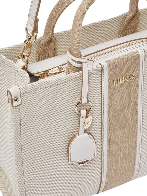 RIDHI Borsa a mano, grande, con tracolla neutro/cream - Borse Donna