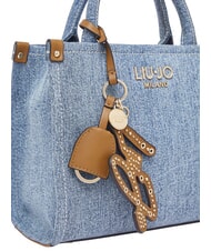 LIUJO RIDHI Borsa a mano, con tracolla light denim - Borse Donna - 7