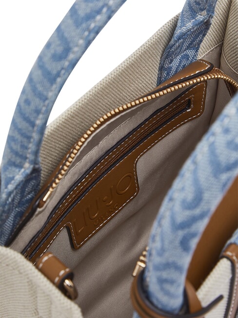 RIDHI Borsa a mano, con tracolla neutro/denim - Borse Donna