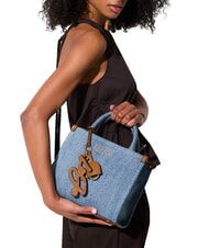 LIUJO RIDHI Borsa a mano, con tracolla light denim - Borse Donna - 2