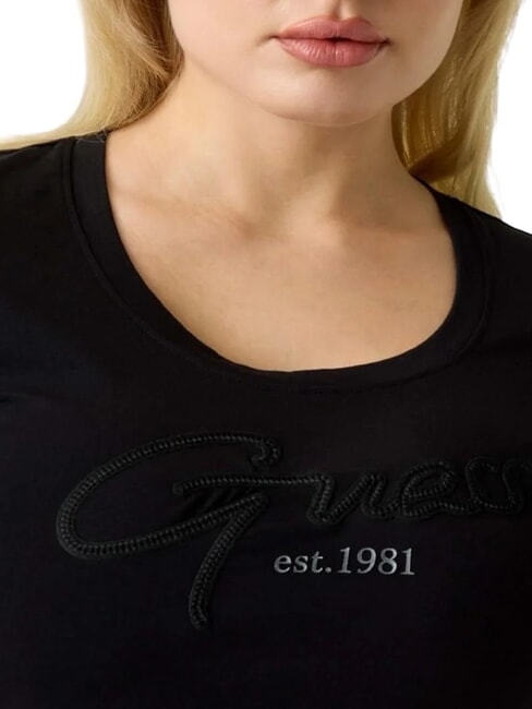 SCRIPT T-Shirt in cotone jetbla - T-shirt e Top Donna