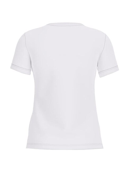 MINI STRASS TRIANGLE T-Shirt in cotone purwhite - T-shirt e Top Donna