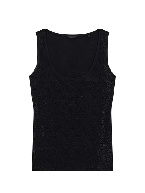 4G ALLOVER Top jetbla - T-shirt e Top Donna