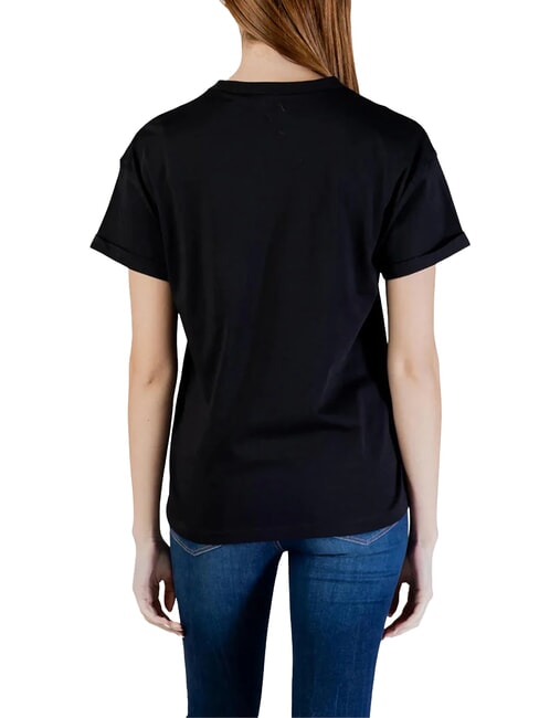POCKET LOGO T-Shirt in cotone jetbla - T-shirt e Top Donna