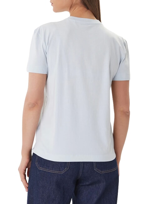 FLOWERS BOX T-Shirt in cotone sky high - T-shirt e Top Donna