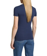 GUESS SCRIPT T-Shirt in cotone blackened blue - T-shirt e Top Donna - 2