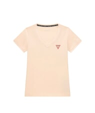 GUESS MINI TRIANGLE T-shirt scollo a V cosmic vanilla - T-shirt e Top Donna - 2