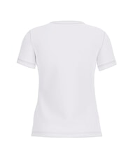 GUESS MINI STRASS TRIANGLE T-Shirt in cotone purwhite - T-shirt e Top Donna - 3