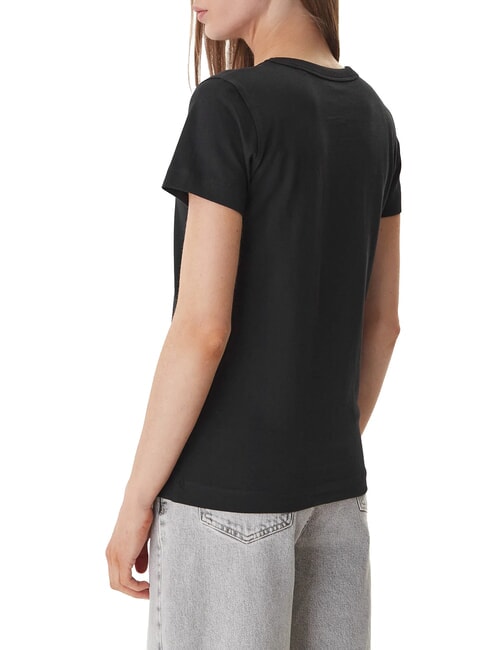 3D SCRIPT Maglietta in cotone jetbla - T-shirt e Top Donna