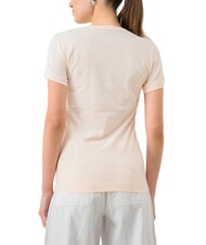 GUESS MINI TRIANGLE T-shirt slim fit cosmic vanilla - T-shirt e Top Donna - 2