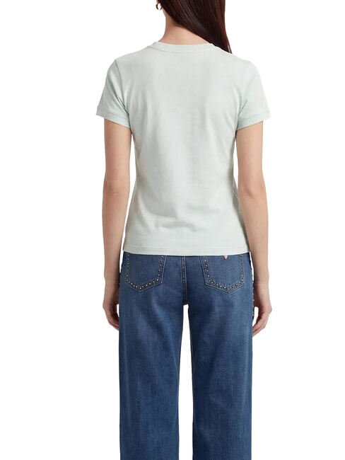 MINI TRIANGLE T-shirt slim fit misty teal - T-shirt e Top Donna