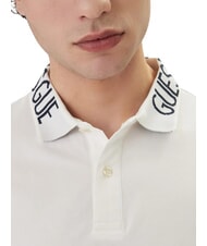 GUESS NOLAN Polo a maniche corte purwhite - Polo Uomo - 3