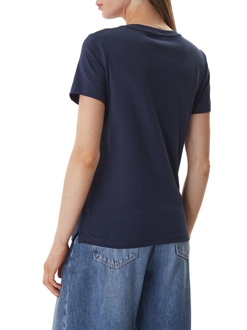 ORIGINAL LOGO T-shirt triangle blackened blue - T-shirt e Top Donna