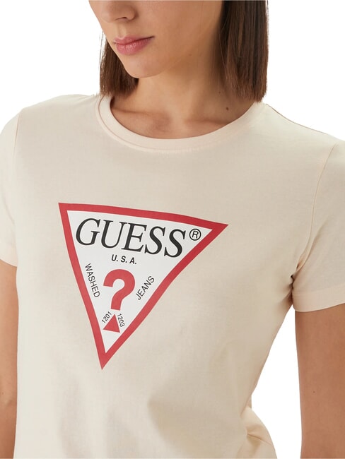 ORIGINAL LOGO T-shirt triangle cosmic vanilla - T-shirt e Top Donna