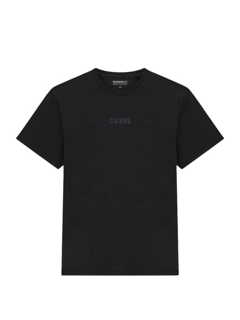 BASIC 4G MIST T-Shirt in cotone jet black multi - T-shirt Uomo