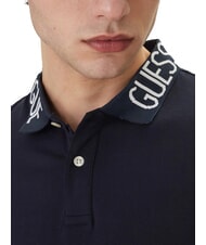 GUESS NOLAN Polo a maniche corte smartblue - Polo Uomo - 3