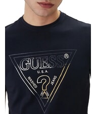 GUESS TRIANGLE HD T-Shirt a maniche corte smartblue - T-shirt Uomo - 3