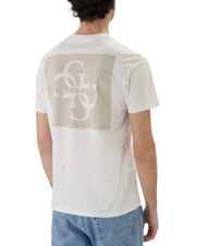 GUESS BASIC 4G MIST T-Shirt in cotone - T-shirt Uomo