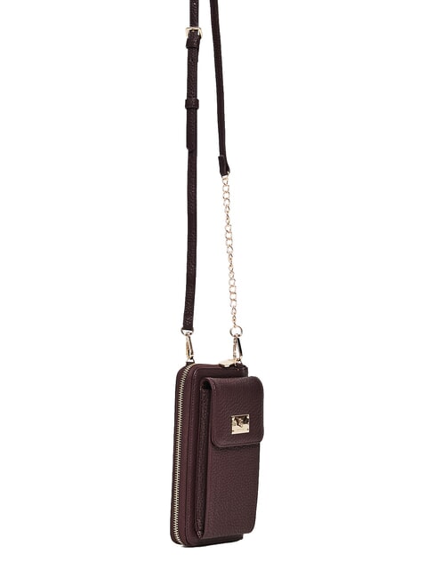 EVA Portafoglio con tracolla wine - Porta tablet & Organizer