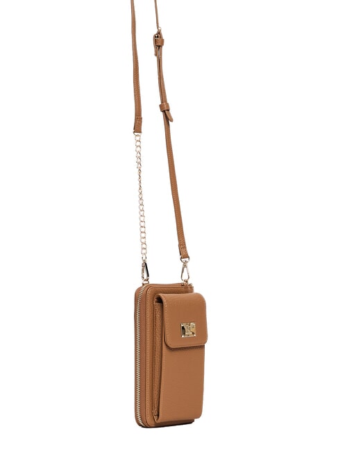 EVA Portafoglio con tracolla camel - Porta tablet & Organizer