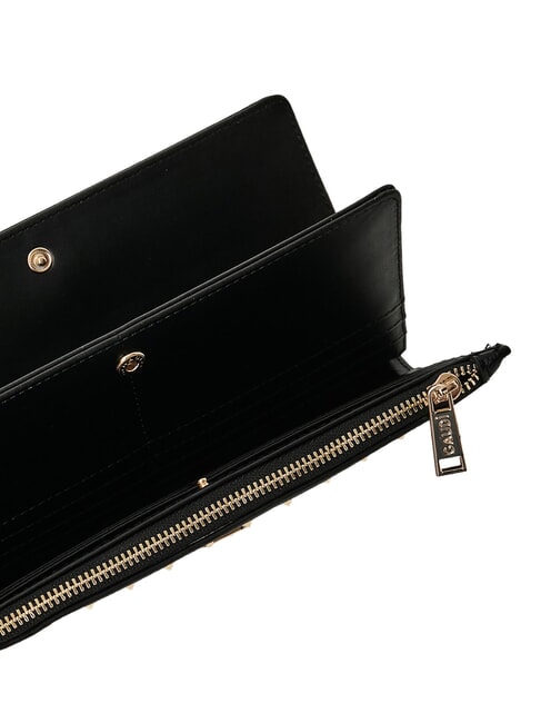 EMMA Portafoglio ziparound large NERO - Portafogli Donna