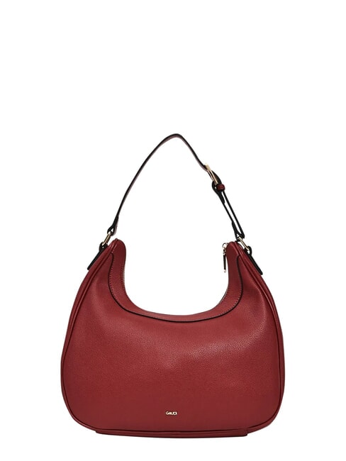 EMMA Borsa hobo a spalla con borchiette ROSSO - Borse Donna