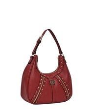 GAUD&Igrave; EMMA Borsa hobo a spalla con borchiette ROSSO - Borse Donna - 3