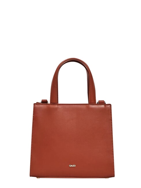 ADA VELUR S Borsa piccola con inserti in velluto arancio - Borse Donna