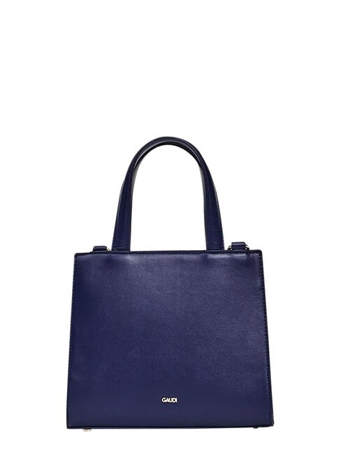 ADA VELUR S Borsa piccola con inserti in velluto blue - Borse Donna