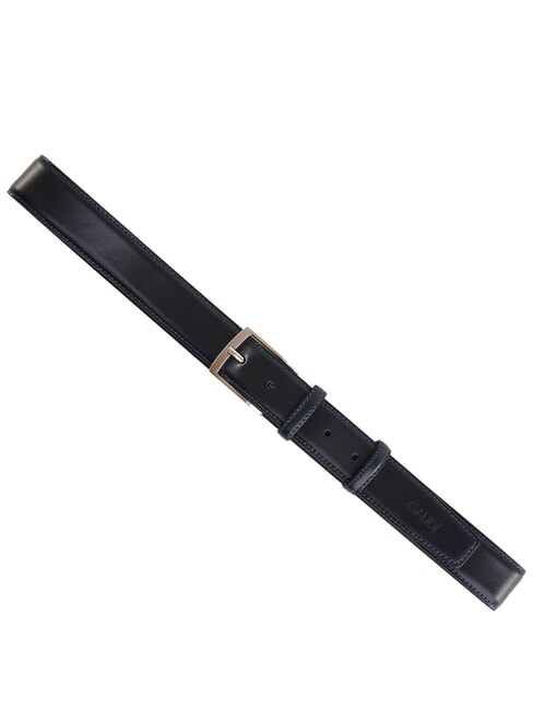 TEXAS Cintura bombata, in pelle blue - Cinture